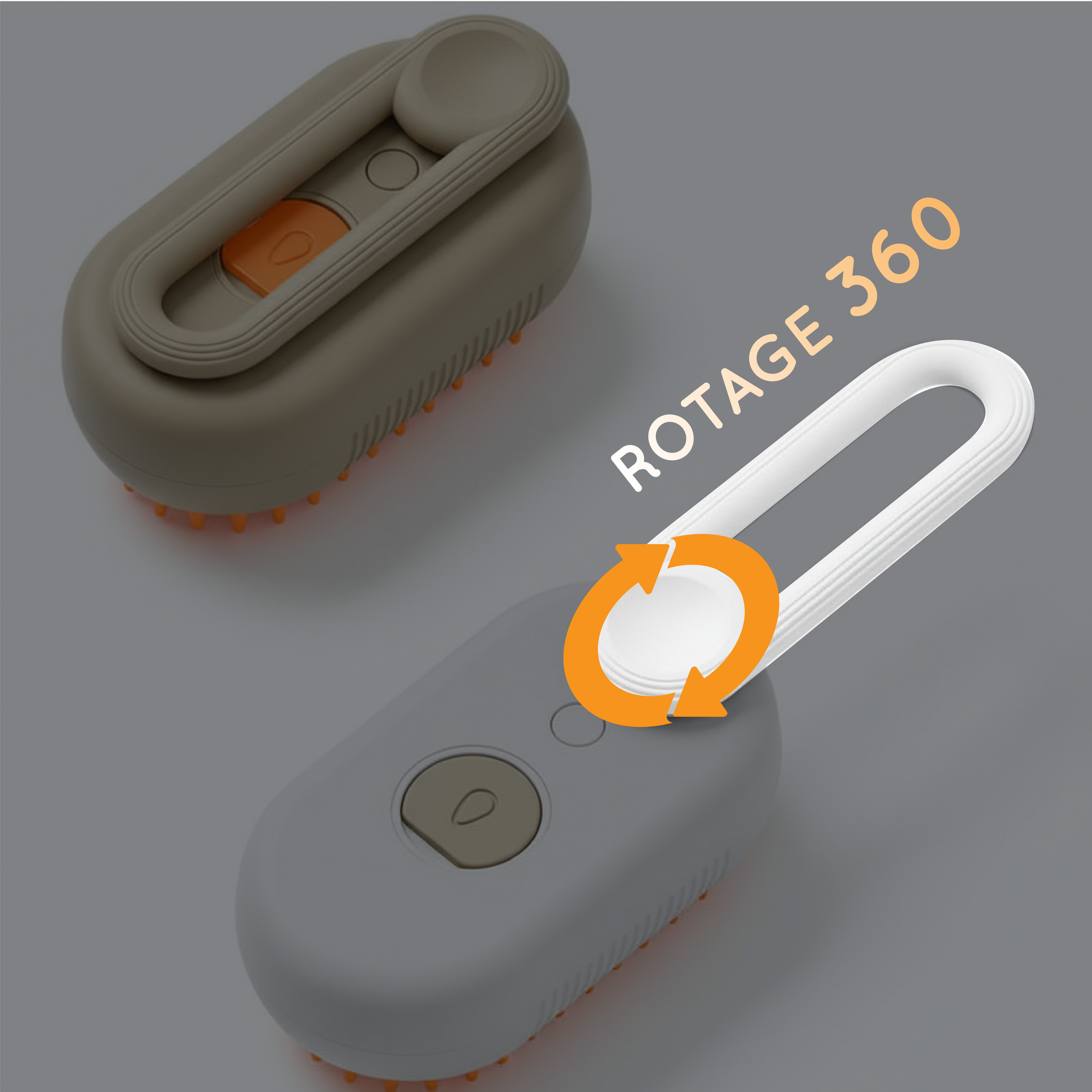 Pet Steam Grooming Brush