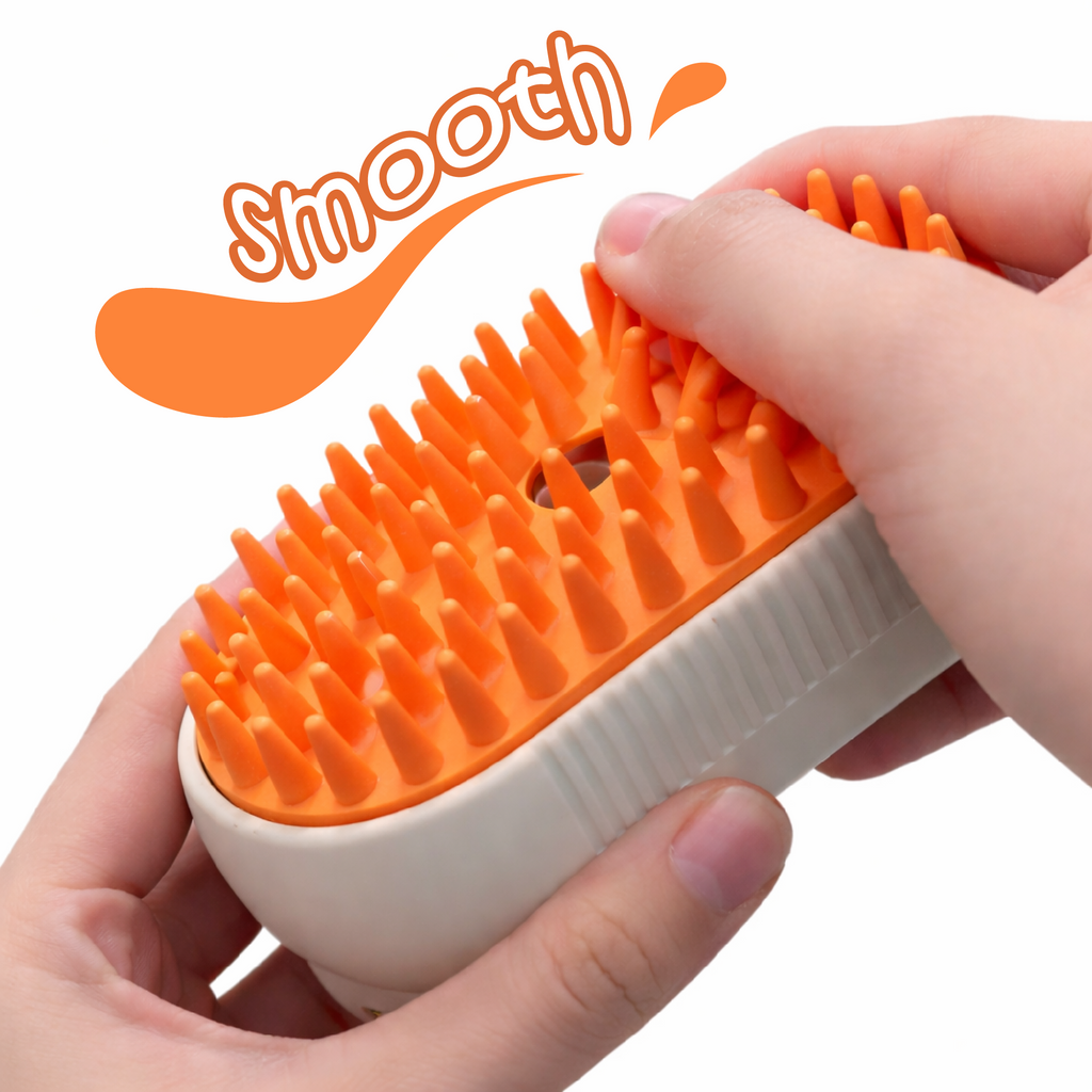 Pet Steam Grooming Brush